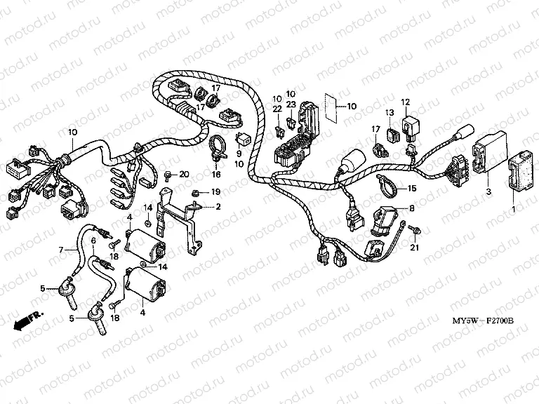 F-27 WIRING HARNESS