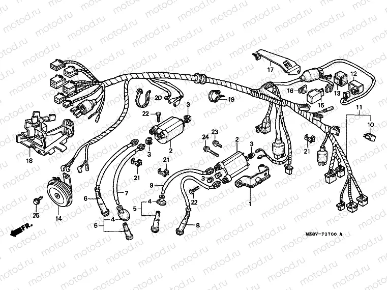 F-27 WIRING HARNESS
