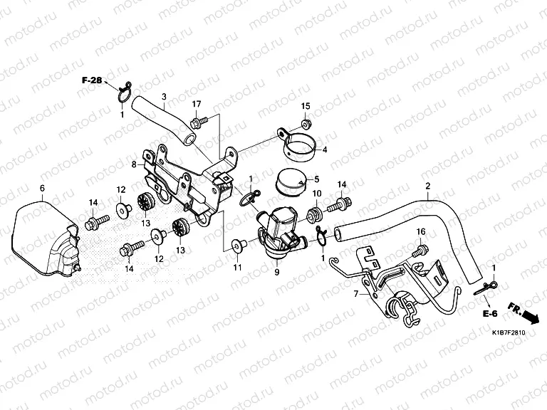 F-28-10 AIR INJECTION SOLENOID VALVE