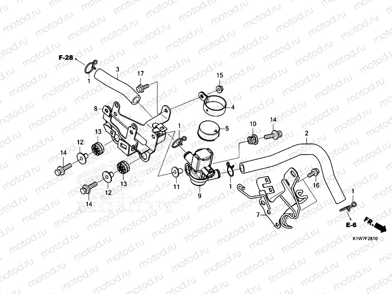 F-28-10 AIR INJECTION SOLENOID VALVE
