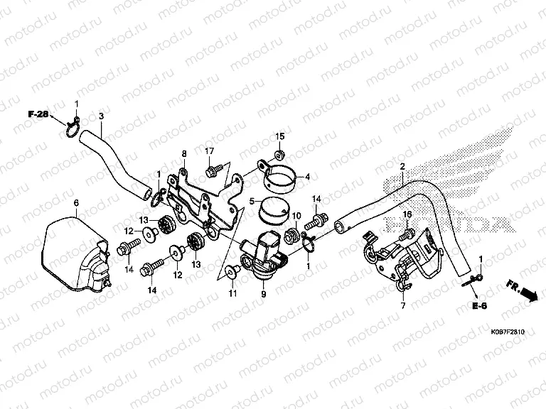F-28-10 AIR INJECTION SOLENOID VALVE