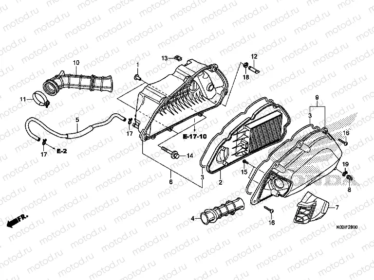 F-28 AIR CLEANER