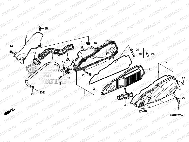 F-28 AIR CLEANER