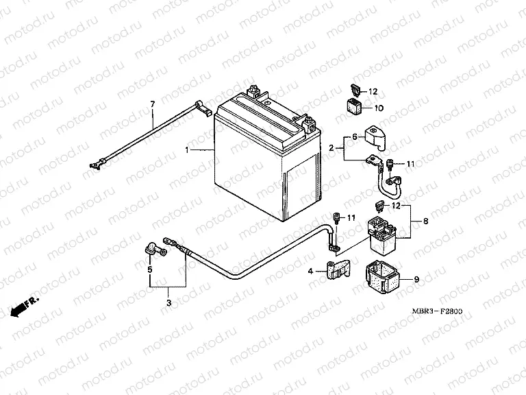 F-28 BATTERY