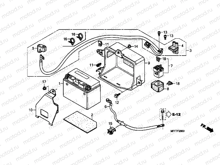 F-28 BATTERY