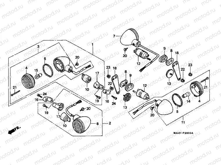 F-28 FLASHING (VT1100CS / CT)