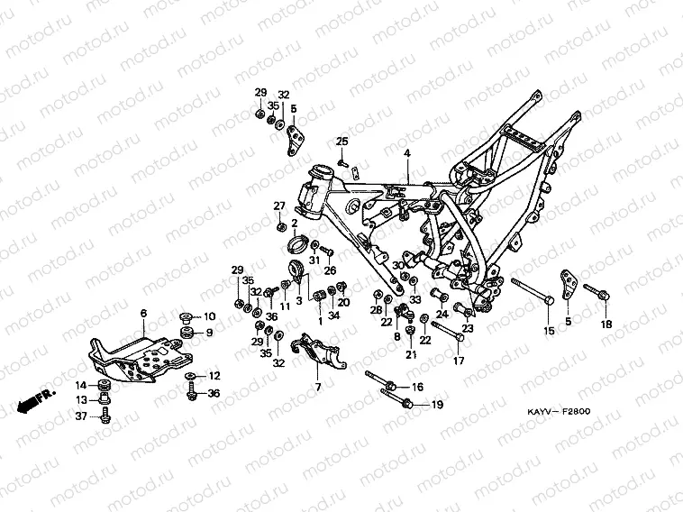 F-28 FRAME HOUSING