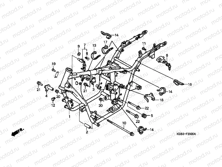 F-28 FRAME HOUSING