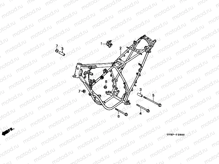 F-28 FRAME HOUSING