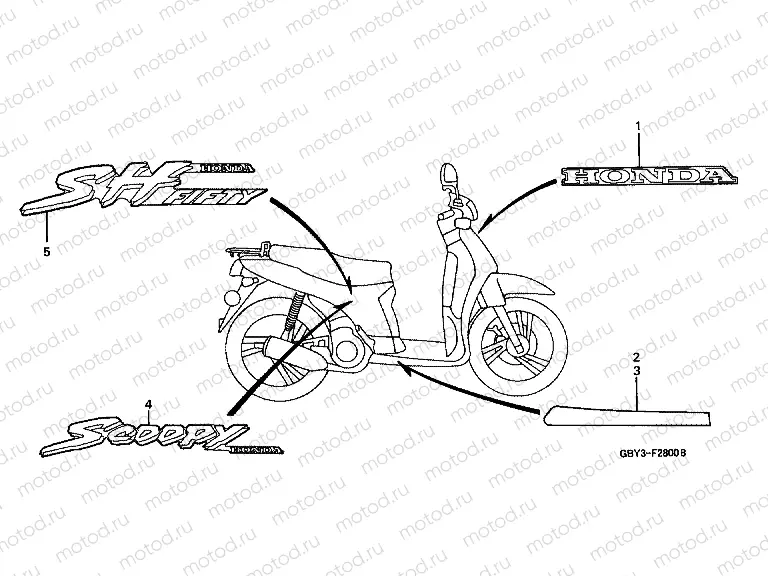 F-28 SIGN / STRIP (1)