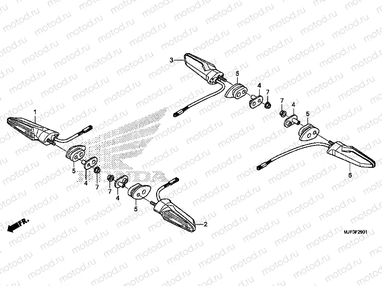 F-29-1 WINKER (CRF1000A / CRF1000D) buy cheap online