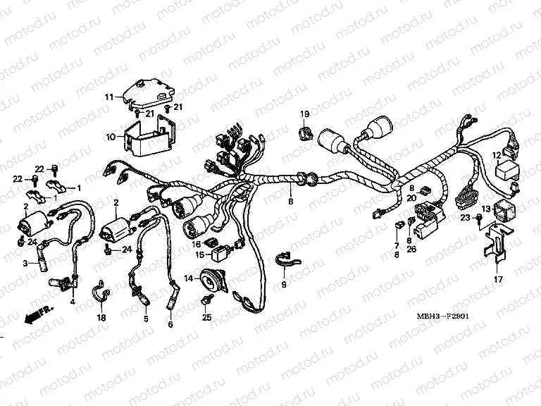 F-29-1 WIRING HARNESS (2)