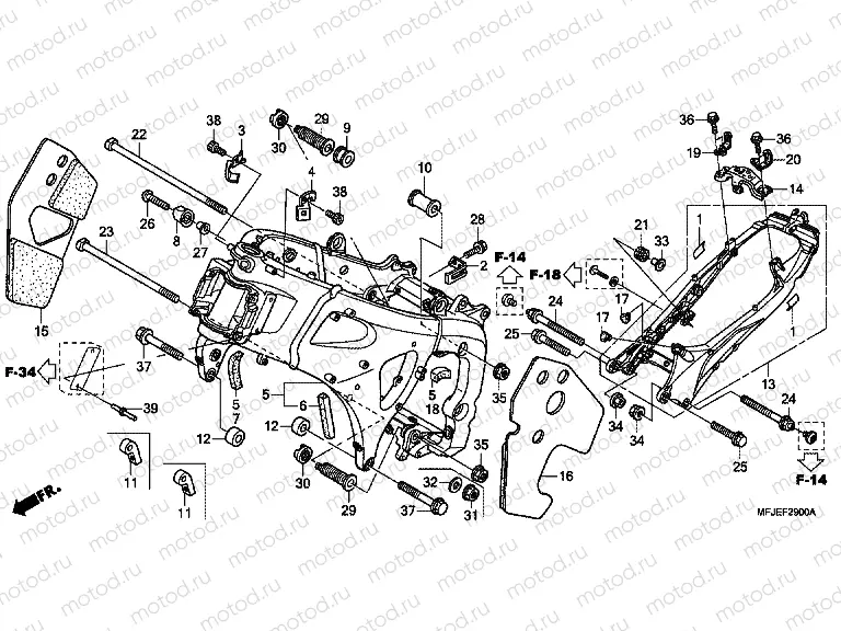 F-29 FRAME HOUSING