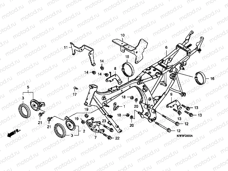 F-29 FRAME HOUSING