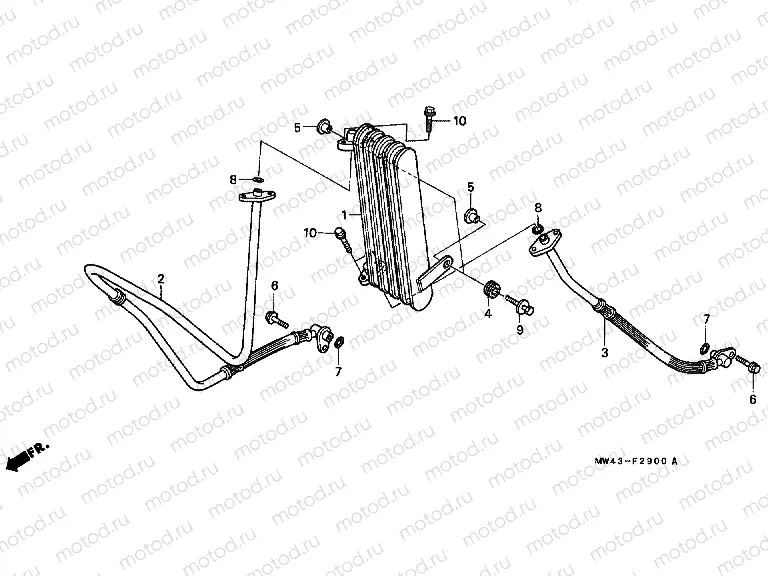 F-29 OIL COOLER