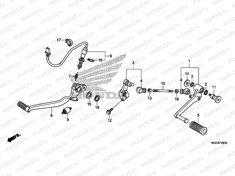 F-29 PEDAL