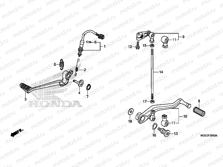 F-29 PEDAL