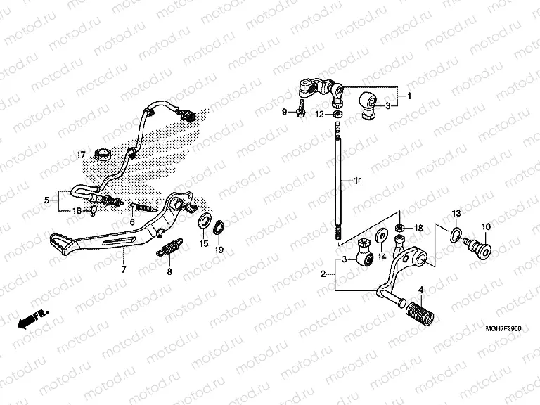 F-29 PEDAL