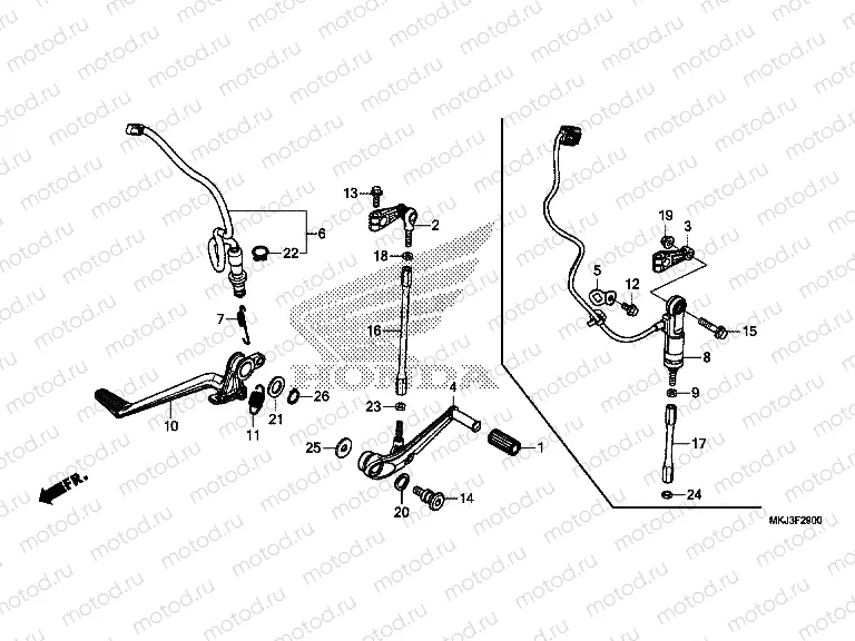 F-29 PEDAL