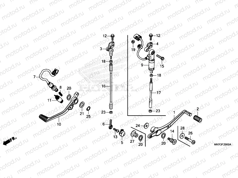 F-29 PEDAL