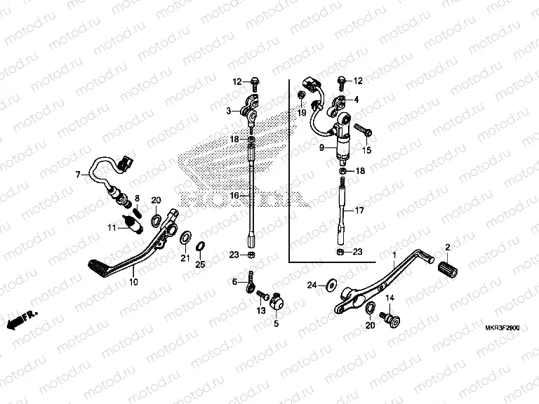 F-29 PEDAL