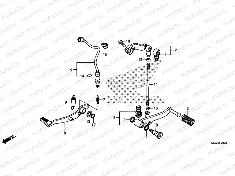 F-29 PEDAL