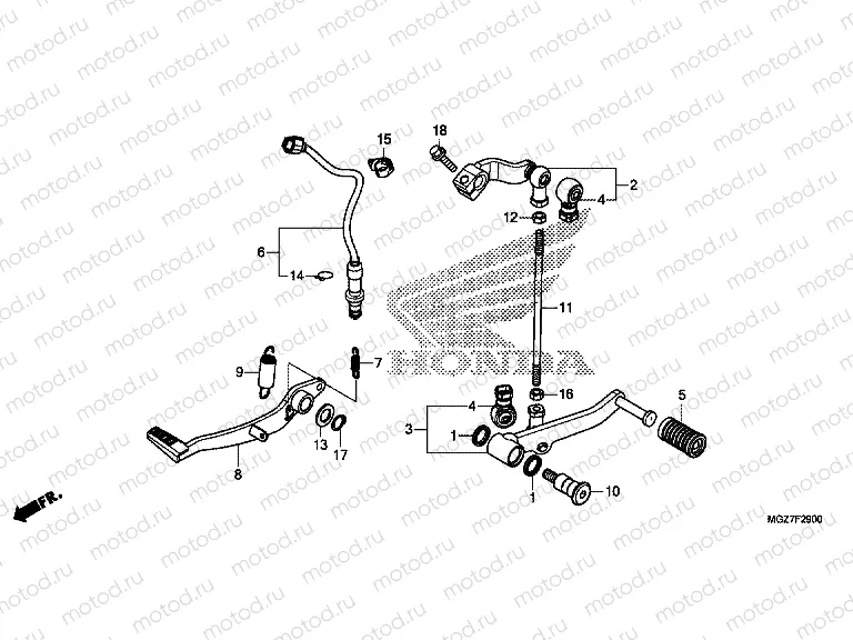 F-29 PEDAL