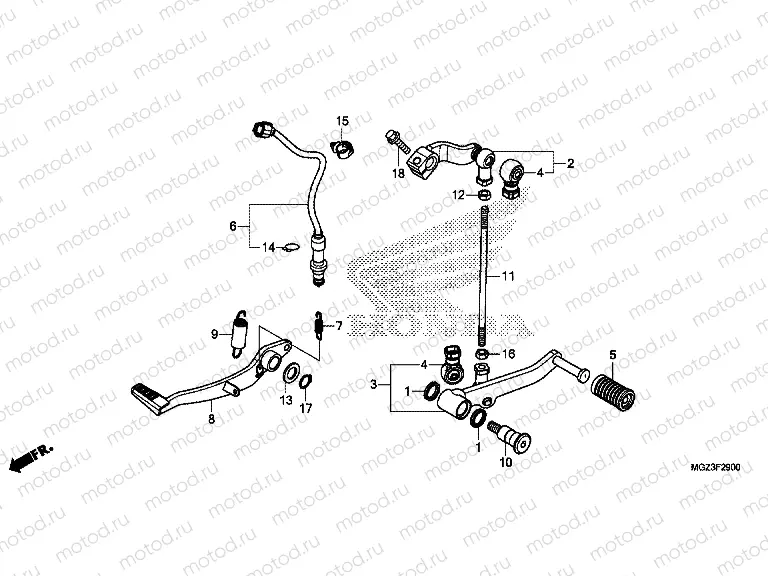 F-29 PEDAL