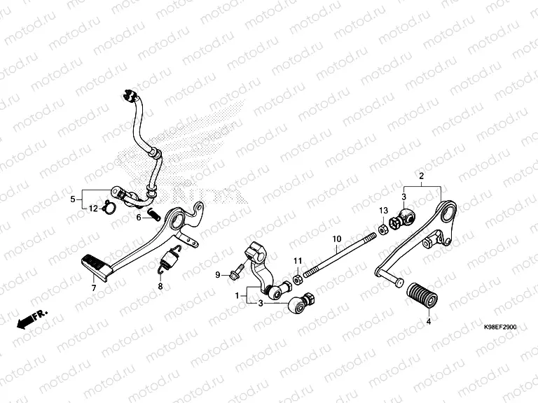 F-29 PEDAL