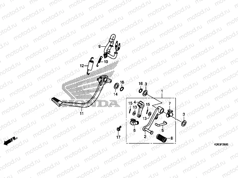F-29 PEDAL