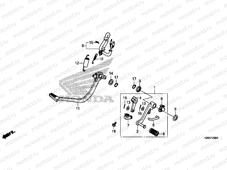 F-29 PEDAL