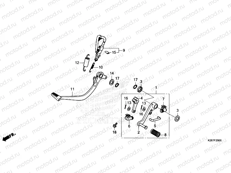 F-29 PEDAL