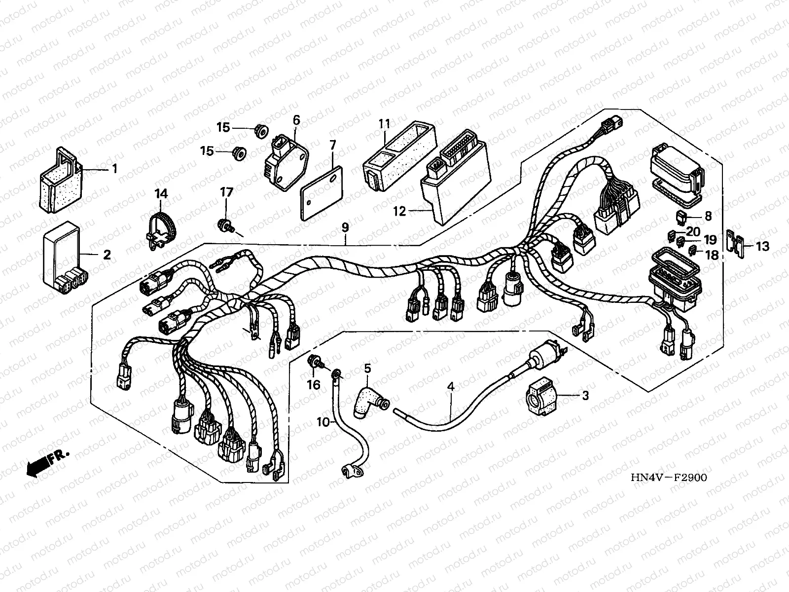 F-29 WIRE HARNESS