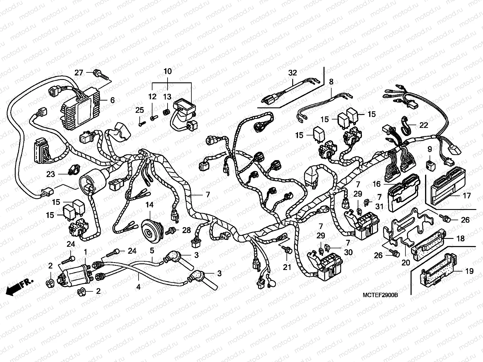 F-29 WIRE HARNESS