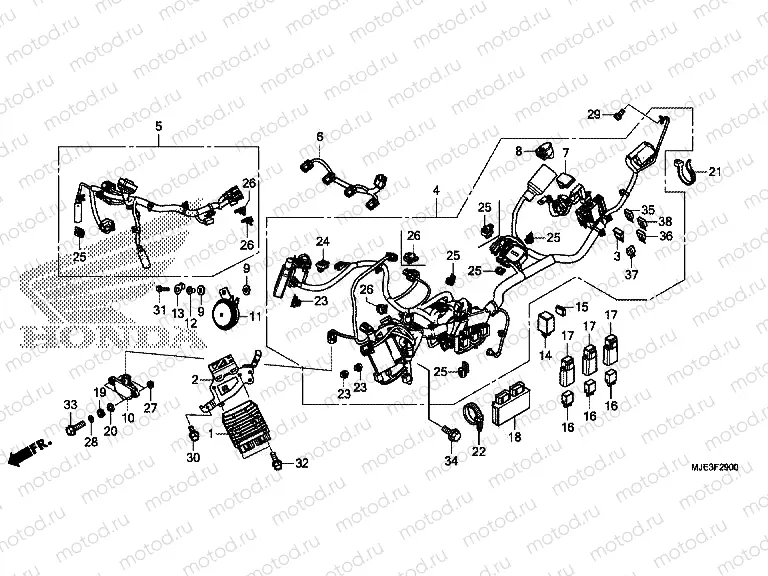 F-29 WIRE HARNESS