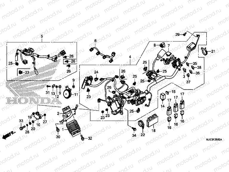 F-29 WIRE HARNESS