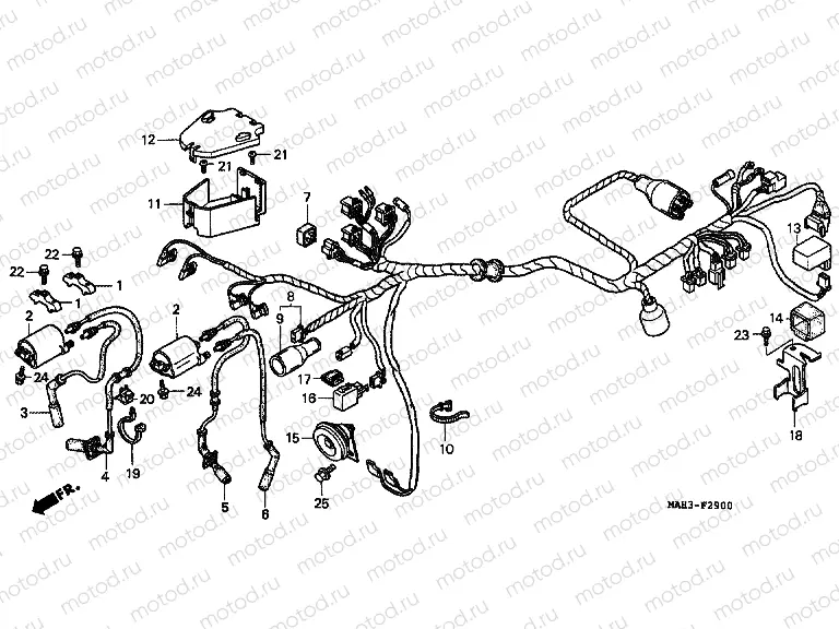 F-29 WIRING HARNESS