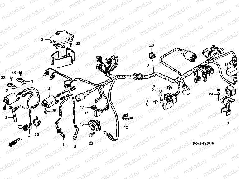 F-29 WIRING HARNESS