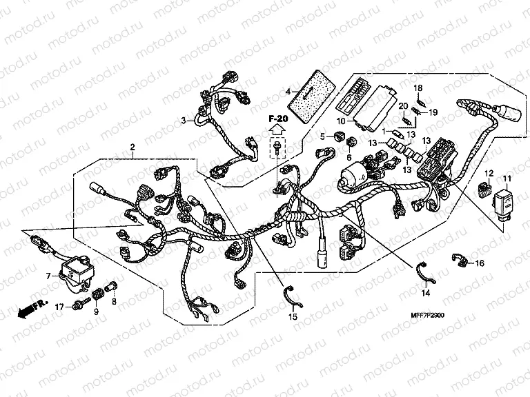F-29 WIRING HARNESS