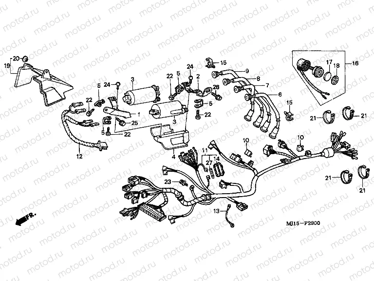 F-29 WIRING HARNESS