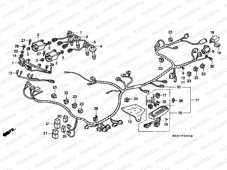 F-29 WIRING HARNESS
