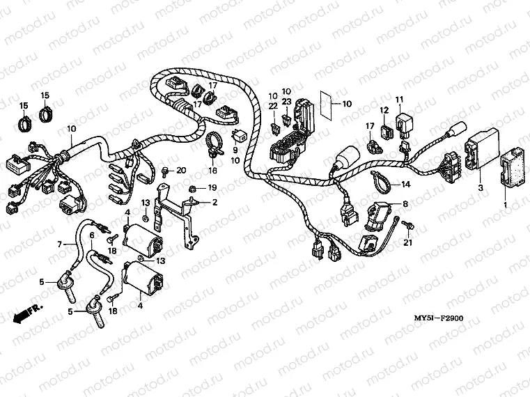 F-29 WIRING HARNESS