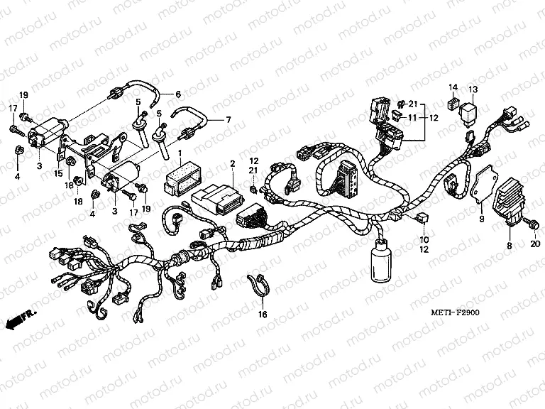 F-29 WIRING HARNESS