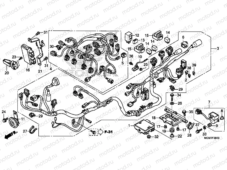 F-29 WIRING HARNESS