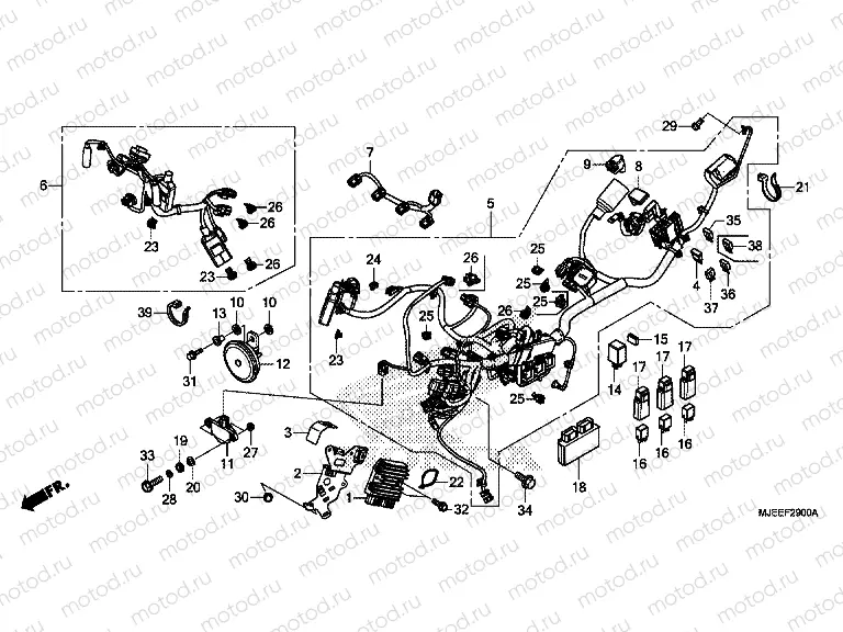 F-29 WIRING HARNESS