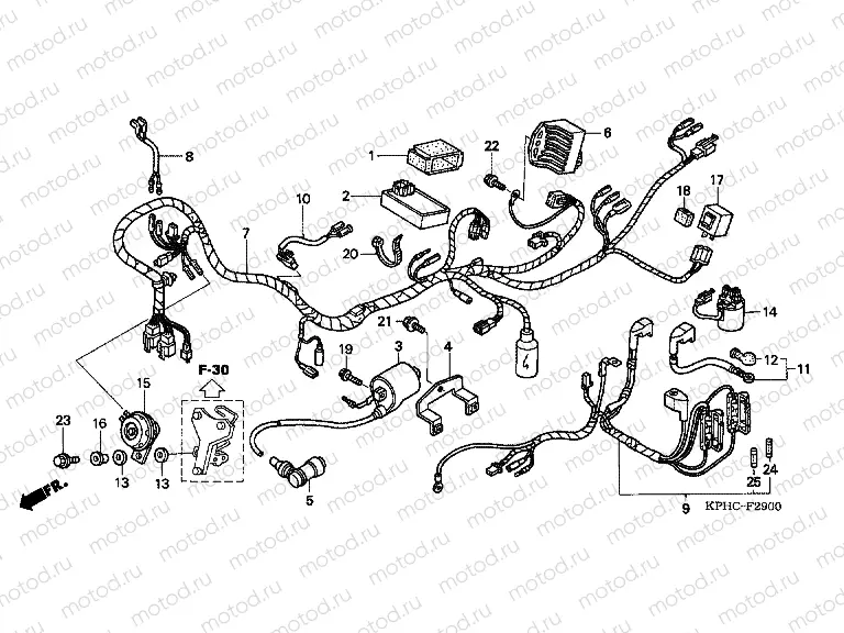 F-29 WIRING HARNESS