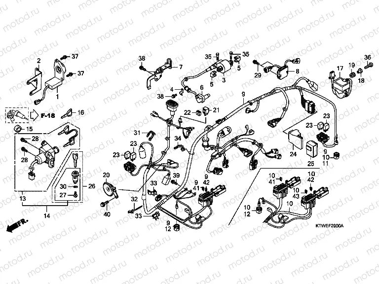 F-29 WIRING HARNESS