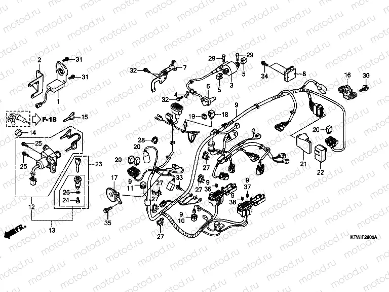F-29 WIRING HARNESS