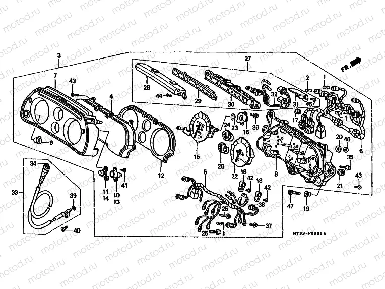 F-3-1 METER (ST1100AN / AP / AR)