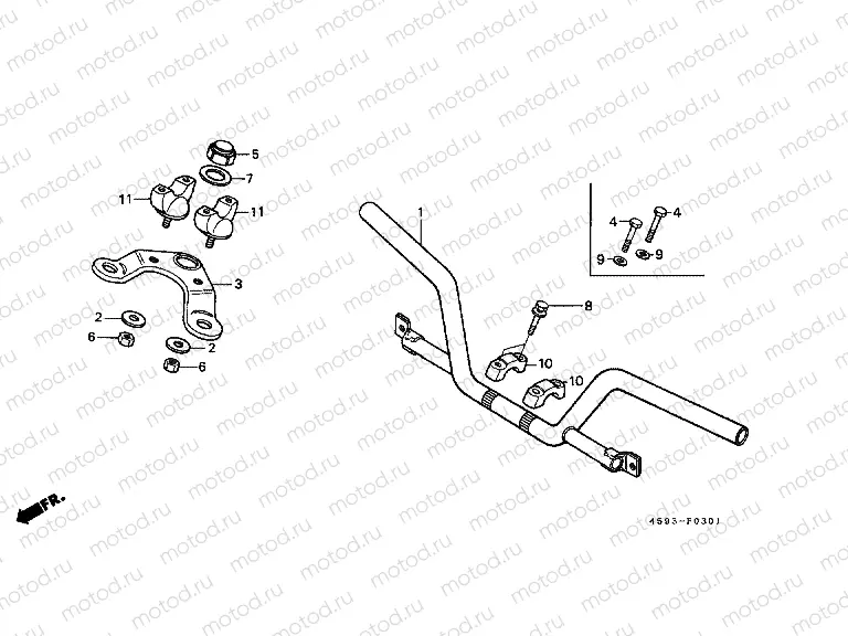 F-3-1 TIE ROD PIPE / UPPER BRIDGE (2)